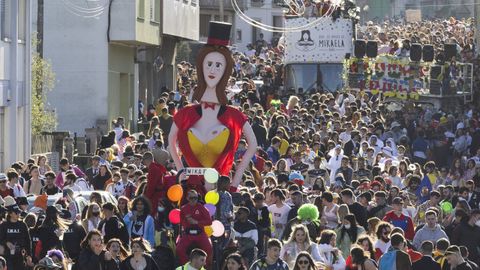 La Mikaela de Buo (Malpica) es una de las ltimas grandes citas del carnaval en Galicia