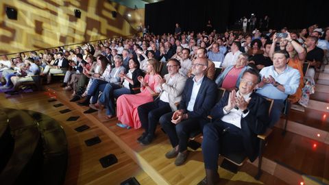 El p�blico estuvo atento durante todo momento.