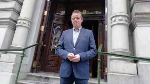 El presidente de la Junta General, Marcelino Marcos