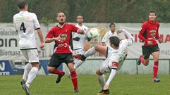 Partido de f�tbol Boiro-Tudelano en Barra�a