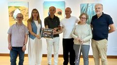 Miembros de Aspas acudieron a Ribeira presentar el espect�culo