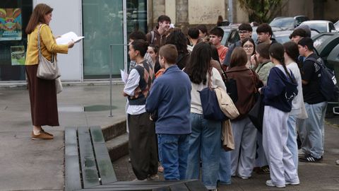 Ex�menes de la PAU en el campus de Ferrol