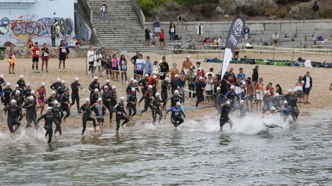 Pruebas de H�rcules XTRM en la playa de San Amaro y Adormideras