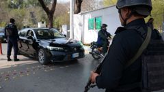 Controles de polic�a en Islamabad