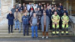 Minuto de silencio en Carballo por el accidente ferroviario en C�rdoba