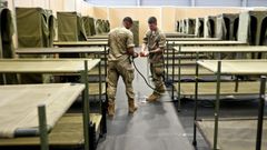 Las bambalinas del D�a de las Fuerzas Armadas en Vigo