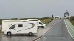 Imagen de archivo de autocaravanas en Illa Pancha