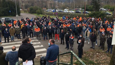 Asamblea de trabajadores de ArcelorMittal en Avil�s