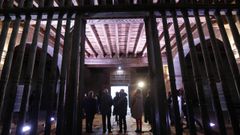 El coro del monasterio de Santa Mar�a de Xunqueira de Espadanedo recuper� su policrom�a gracias a una intervenci�n auspiciada por la Xunta.