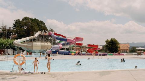 Aspecto del aquapark de Monterrei tras su ampliaci�n.