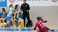 Las porteras fueron las grandes protagonistas del choque entre el Marn Futsal y el Alcorcn