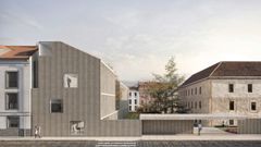Futuras instalaciones del Centro de Arte Tabacalera, en Gijn