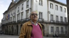  Fernando Sandino, presidente de la coral Follas Novas, en una foto de archivo. 