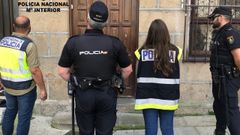 Redada en el Casco Vello por venta de drogas