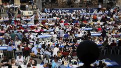 Comida en la calle de Avil�s