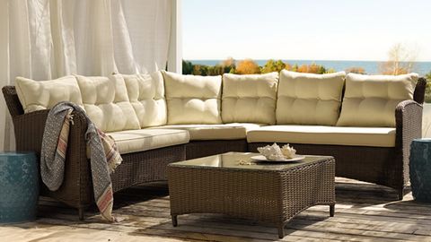 Set de descanso Opera: 2 m�dulos laterales + 1 m�dulo centro + mesa centro