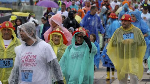 Novena edici�n de la carrera ENKI en A Coru�a con �xito de participaci�n