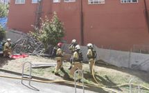 Ca�da de andamio en Novo Mesoiro