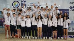 Ascenso del Club Nataci�n Santa Olaya a Divisi�n de Honor