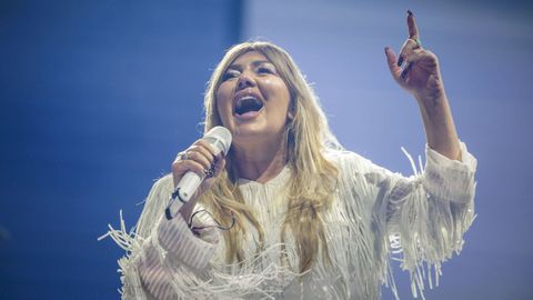 La cantante de La Oreja de Van Gogh, Amaia Montero