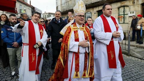 La misa estuvo oficiada por el obispo Antonio Val�n