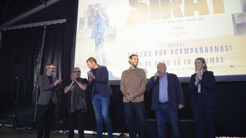 Oliver Laxe, en Navia de Suarna tras ser premiado en el Festival de Cannes