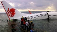 Accidente a�reo en Bali