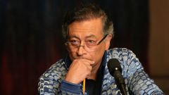 El presidente de Colombia, Gustavo Petro