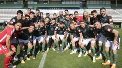 La plantilla que brind� al Racing el ascenso a la Segunda Divisi�n.