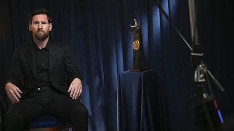 El futbolista argentino Leo Messi