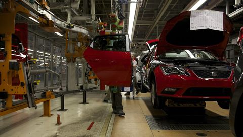 Planta de Seat en Martorell