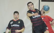 El jugador lalinense logró nueve goles ante Seis do Nadal. 