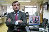 El portavoz de la familia, Jorge V�zquez, estuvo este jueves en la redacci�n de La Voz para analizar el caso.