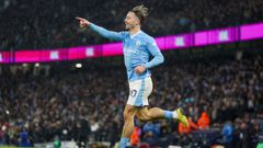 Jack Grealish.Jack Grealish con el Manchester City