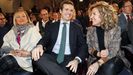 El l�der del PP, Pablo Casado, en Oviedo donde present� p�blicamente a la candidata popular a la Presidencia del Principado, Teresa Mallada, expresidenta de Hunosa y Mercedes Fern�ndez
