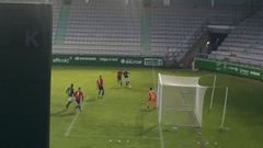 El partido fue a puerta cerrada