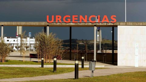 La zona de Urgencias del HUCA