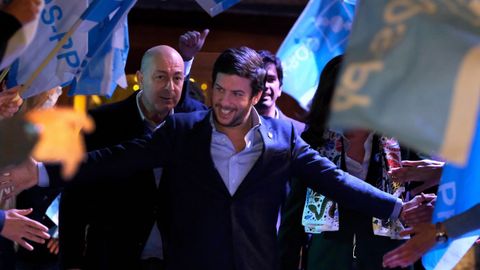 Francisco Rodrigues, líder de la coalición democristiana CDS-PP y candidato a primer ministro de Portugal