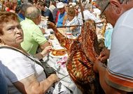 La Feira do Carneiro � Espero de Mora�a es una de las grandes citas gastron�micas del verano. 