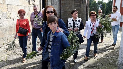 SEMANA SANTA EN BARBANZA, PROCESIN DE LA BORRIQUITA Y BENDICIN DEL DOMINGO DE RAMOS