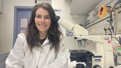 A bi�loga viveirense Alicia L. Bruzos,�ga�adora da bolsa ERC Starting Grant
