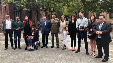 Noche blanca en Oviedo.El Alcalde, Alfredo Canteli, inaugura junto al concejal de Cultura, Jose Costillas, la cita con la cultura en la F�brica de La Vega