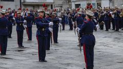 Desfile y actos de la Guardia Real en Lugo