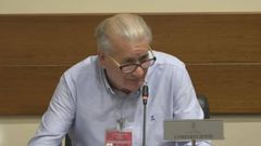 El secretario del Colegio de Minas de Asturias, An�bal Seminario.