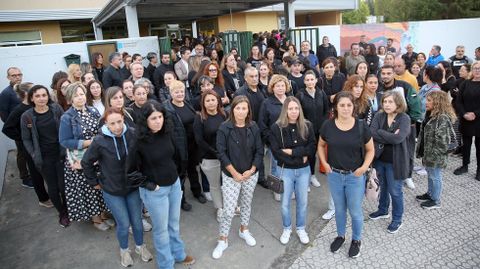 Concentracin en el IES A Cachada, en Boiro