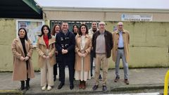 Visita de la candidatura del PSOE a Barbad�s.