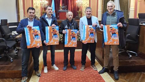 Imagen de la presentaci�n del Campeonato de Espa�a de Hockey Sala