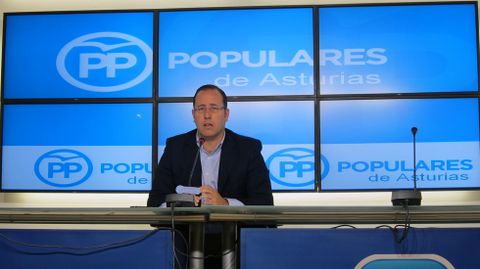 El senador del PP por Asturias Mario Arias.Mario Arias