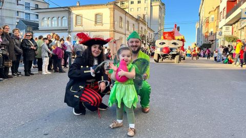 En el desfile de Monforte hubo participantes de todas las edades