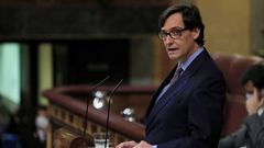 En directo: El ministro de Sanidad, Salvador Illa, comparece en el Congreso